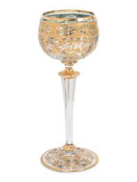 An Extensive Enameled Glass Table Service