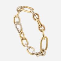 An 18K Two-Tone Yellow Gold Bracelet by Pomellato