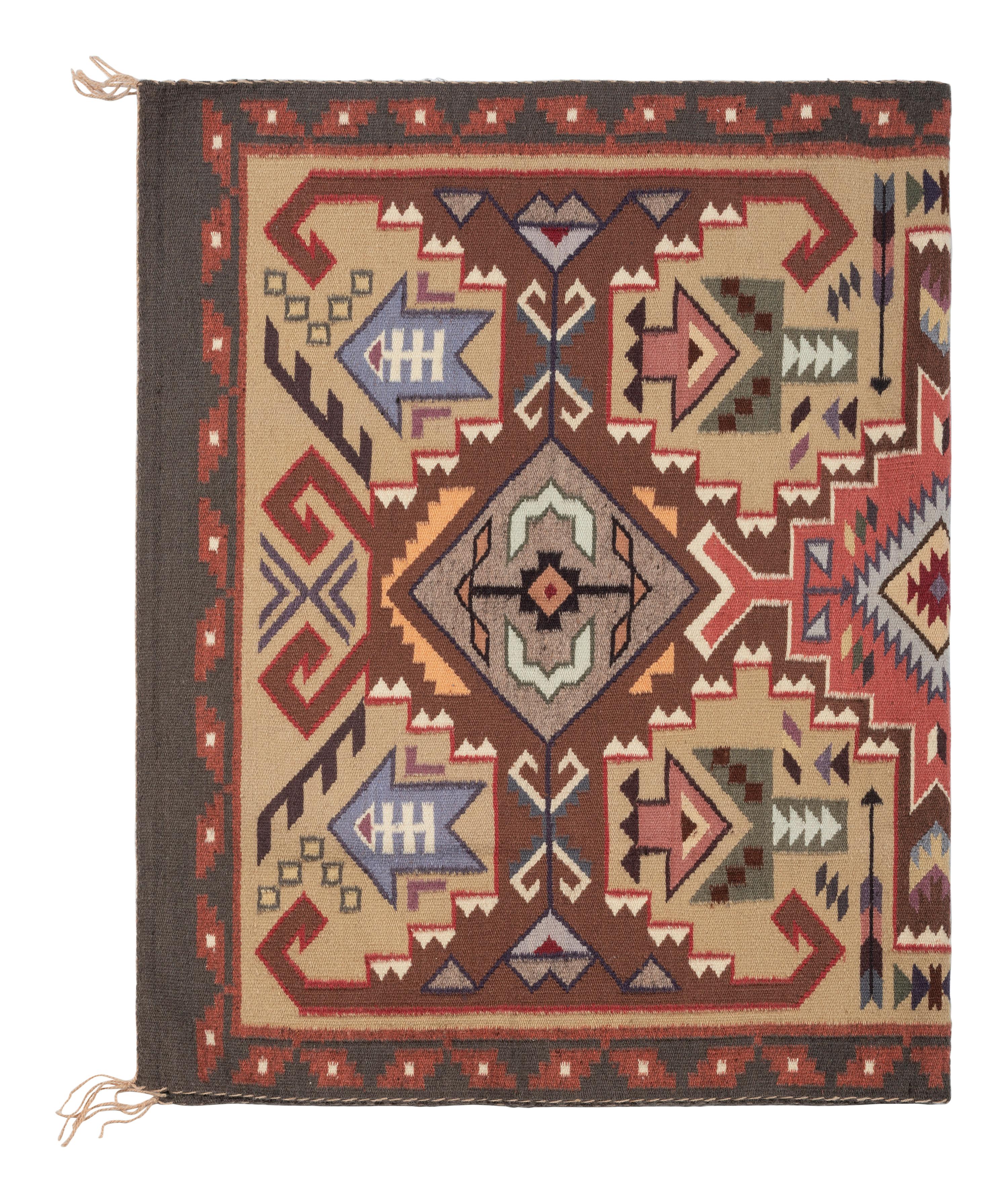 Navajo Teec Nos Pos Pattern Weaving / Rug