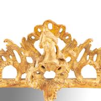 A Rococo Giltwood Mirror
