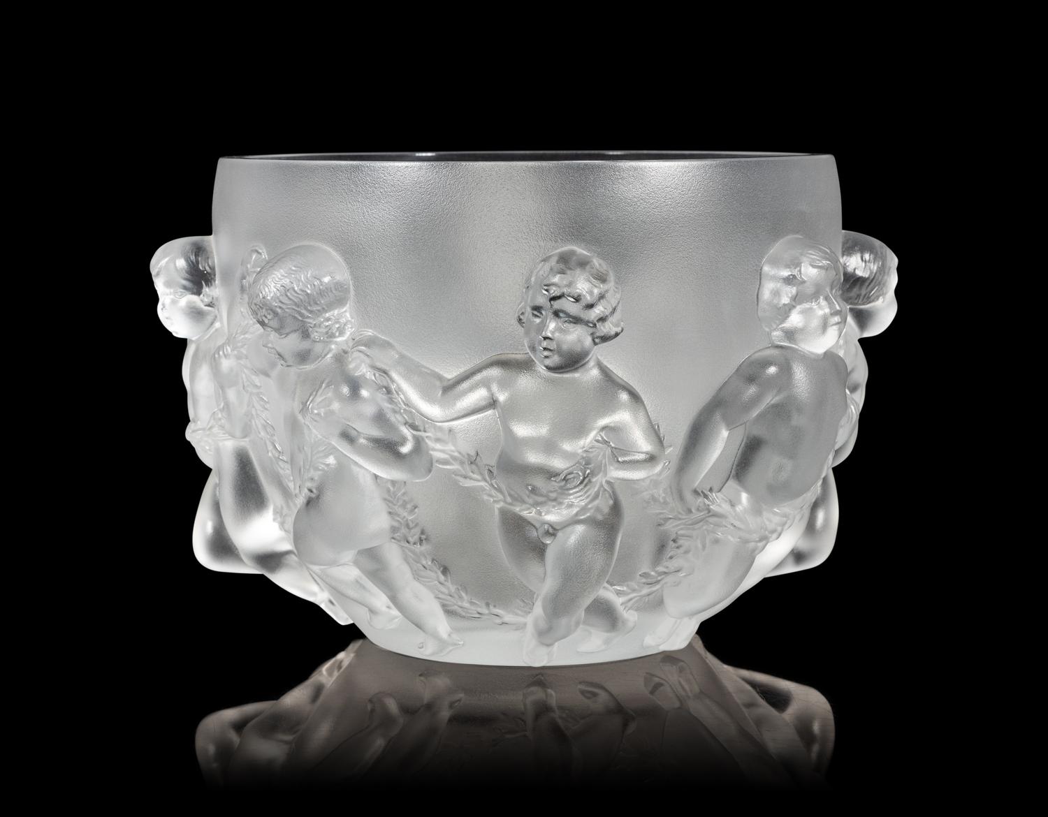 A Lalique Luxembourg Bowl