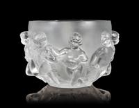 A Lalique Luxembourg Bowl