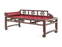 A Chinese Hardwood Day Bed