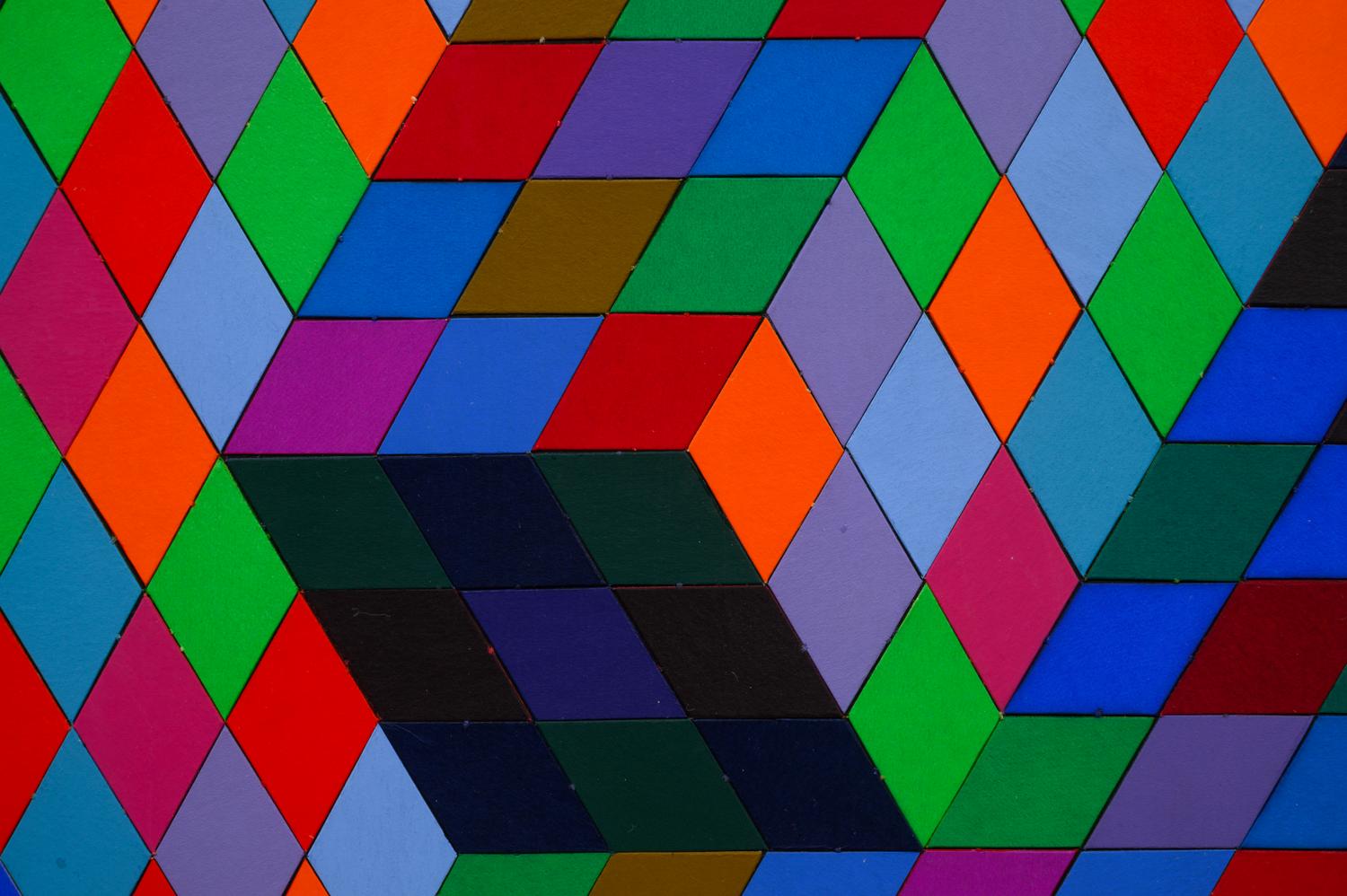 Untitled (22 color study for poster) , c. 1970