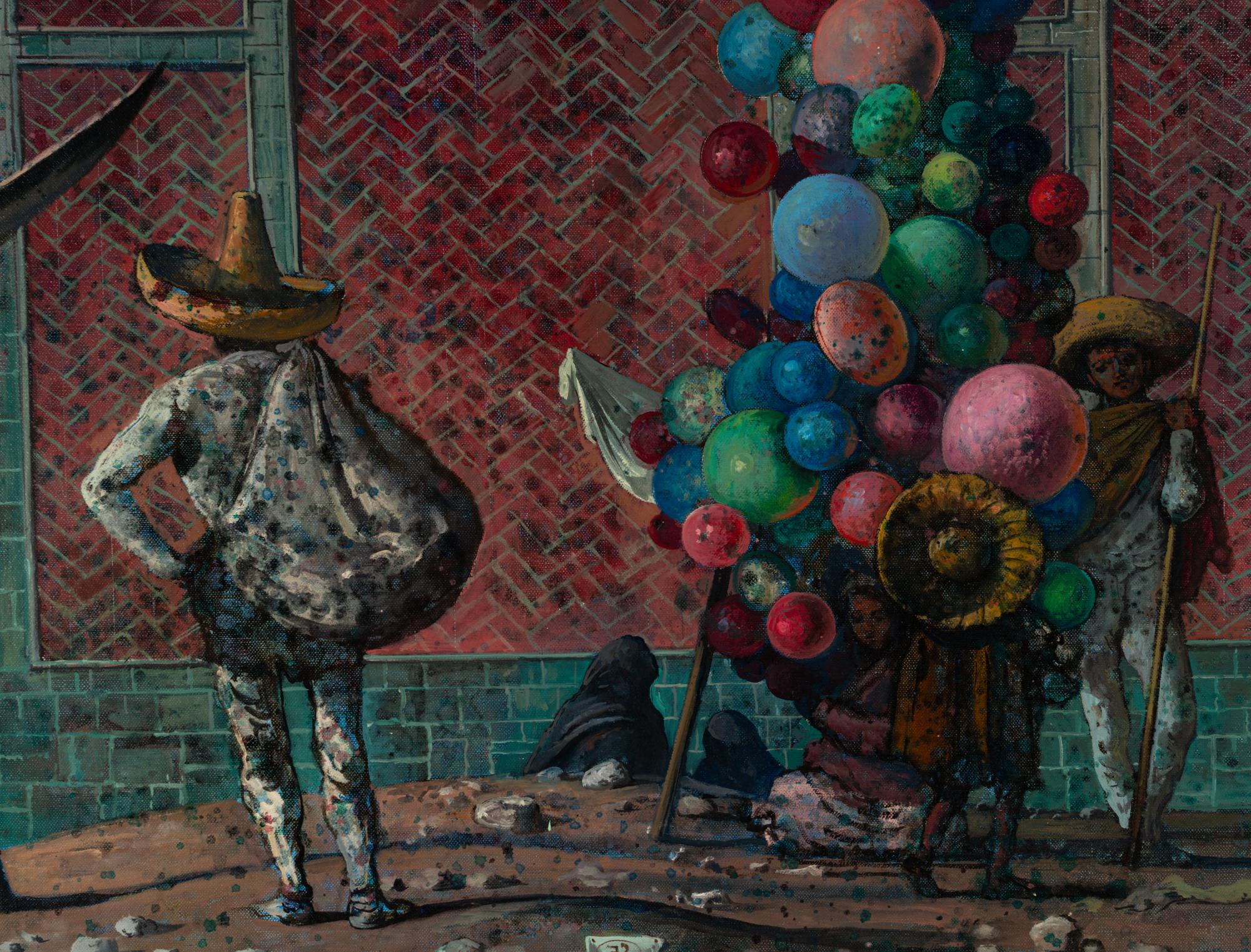 The Balloon Vendor (Luna Mexicana y los Globos) , 1949