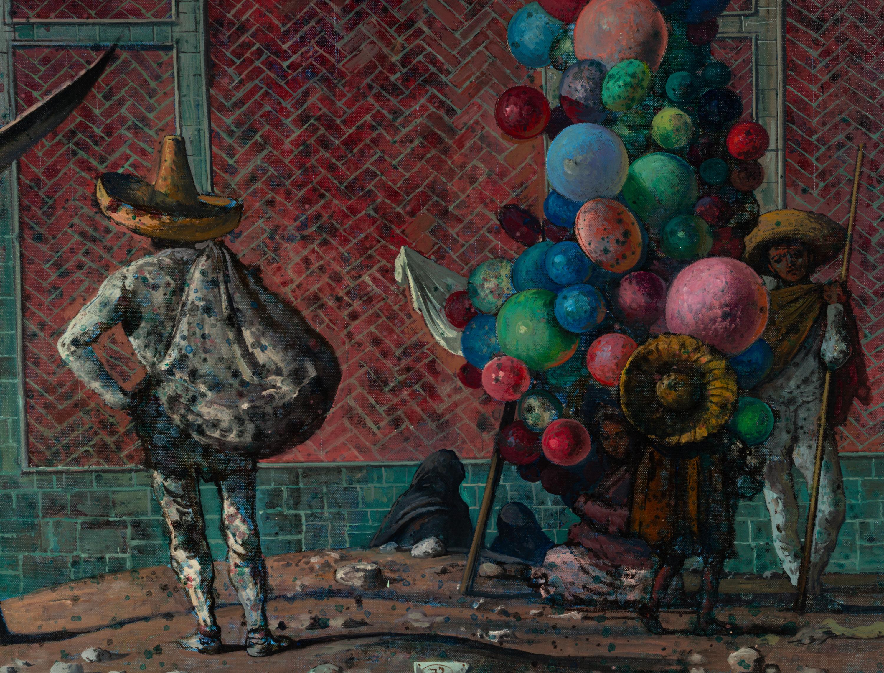 The Balloon Vendor (Luna Mexicana y los Globos) , 1949