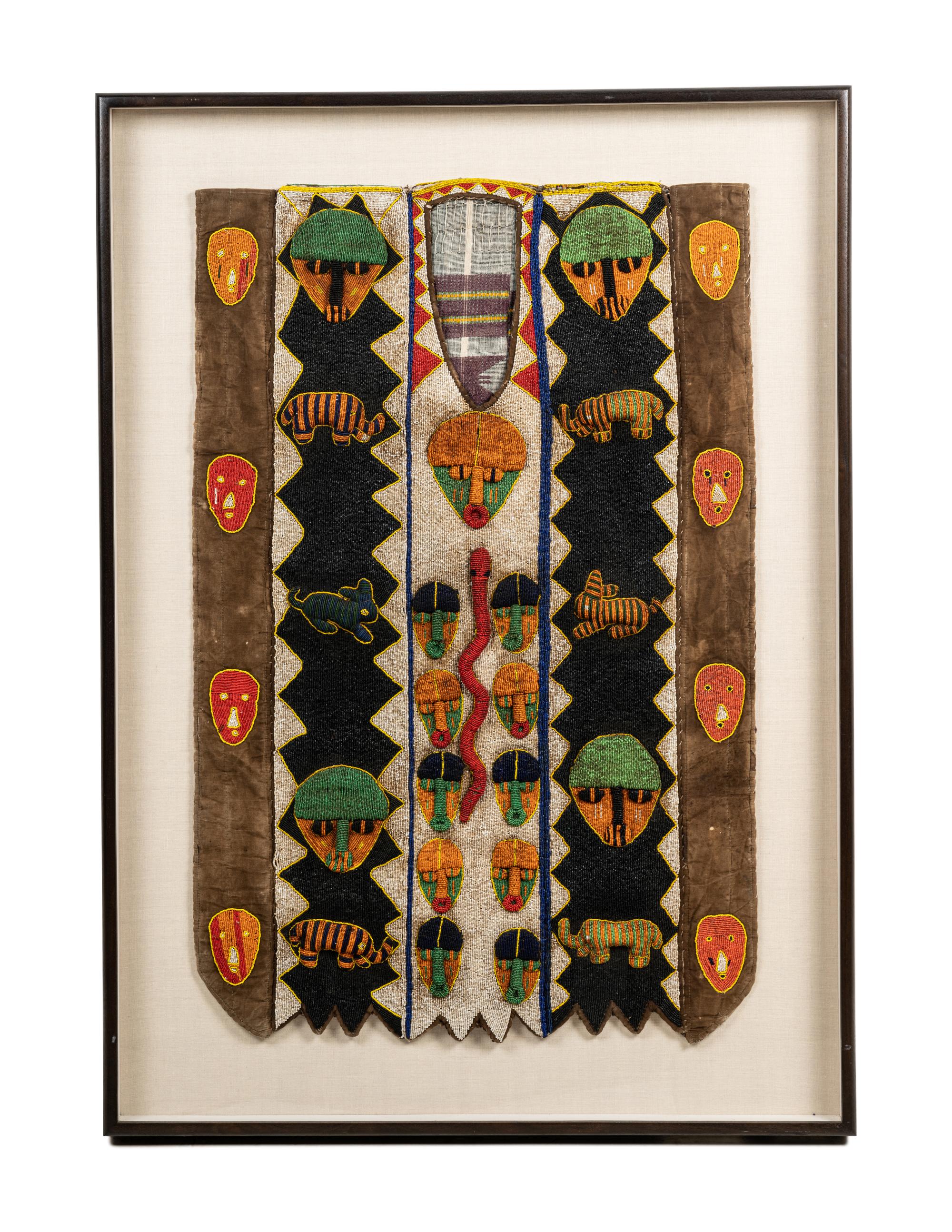 Two Yorba Beaded Chief Coats