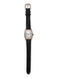 FRANCK MULLER, REF. 1752QZ 18K WHITE GOLD 'CINTRÉE CURVEX' WATCH