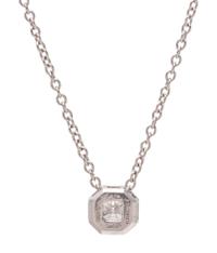 TIFFANY & CO., PLATINUM AND 'LUCIDA' DIAMOND PENDANT/NECKLACE