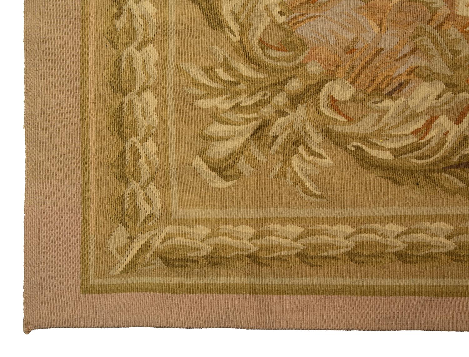 An Aubusson Style Wool Carpet