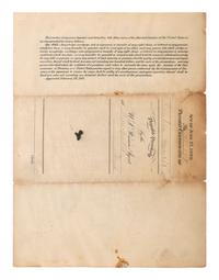 [CIVIL WAR]. A group of 5 items identified to Private Reuben Morris (3), 4th Iowa Cavalry, and John Spence, 24th Kentucky Infy., DOW, incl. photographs and documents.