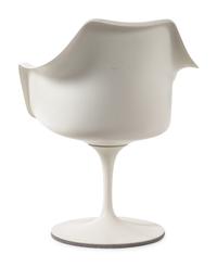 Tulip Dining Table with Two Tulip Armchairs Knoll, USA