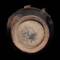 A Tairona Blackware Anthropomorphic Effigy Vessel