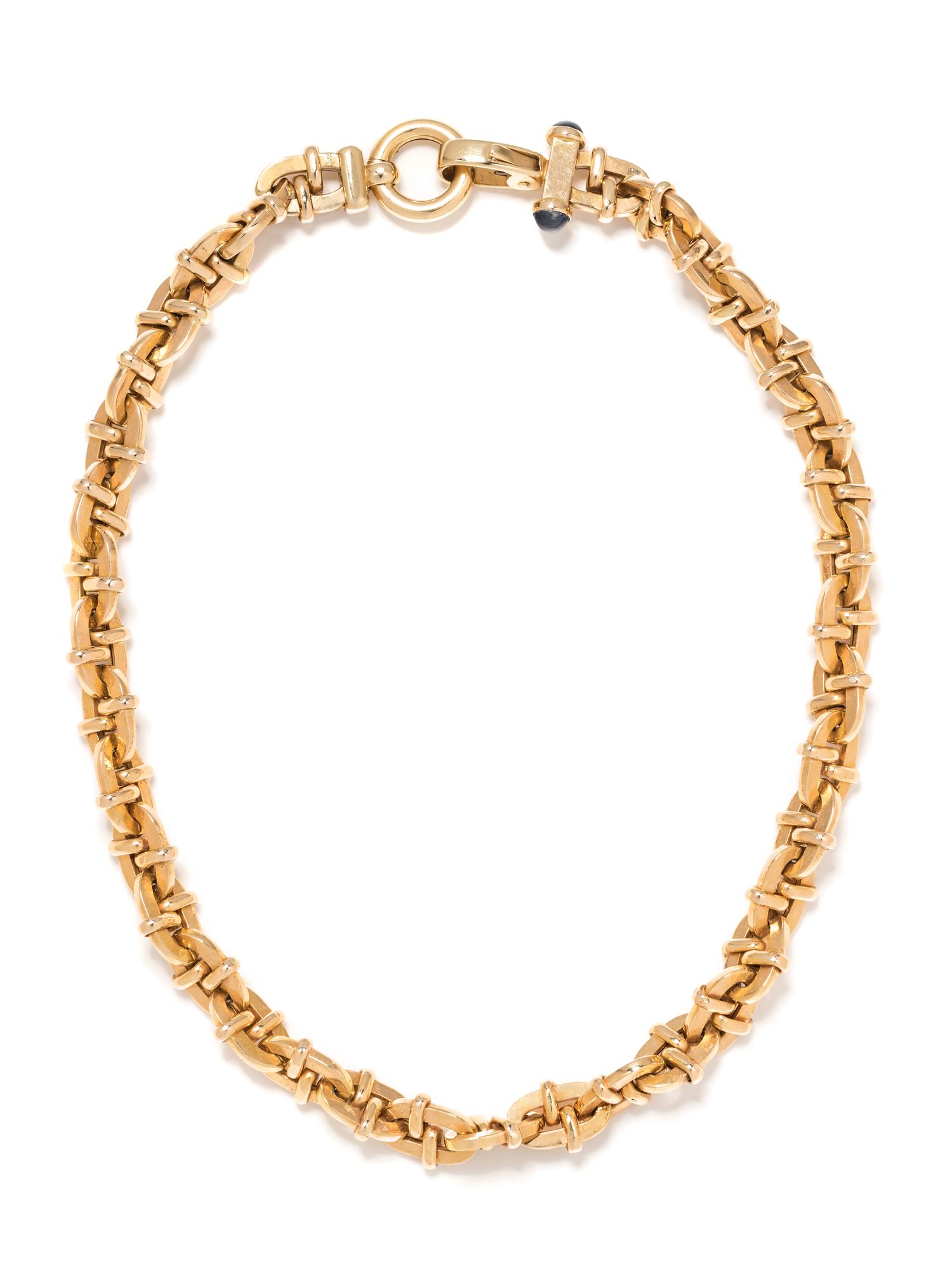 YELLOW GOLD NECKLACE