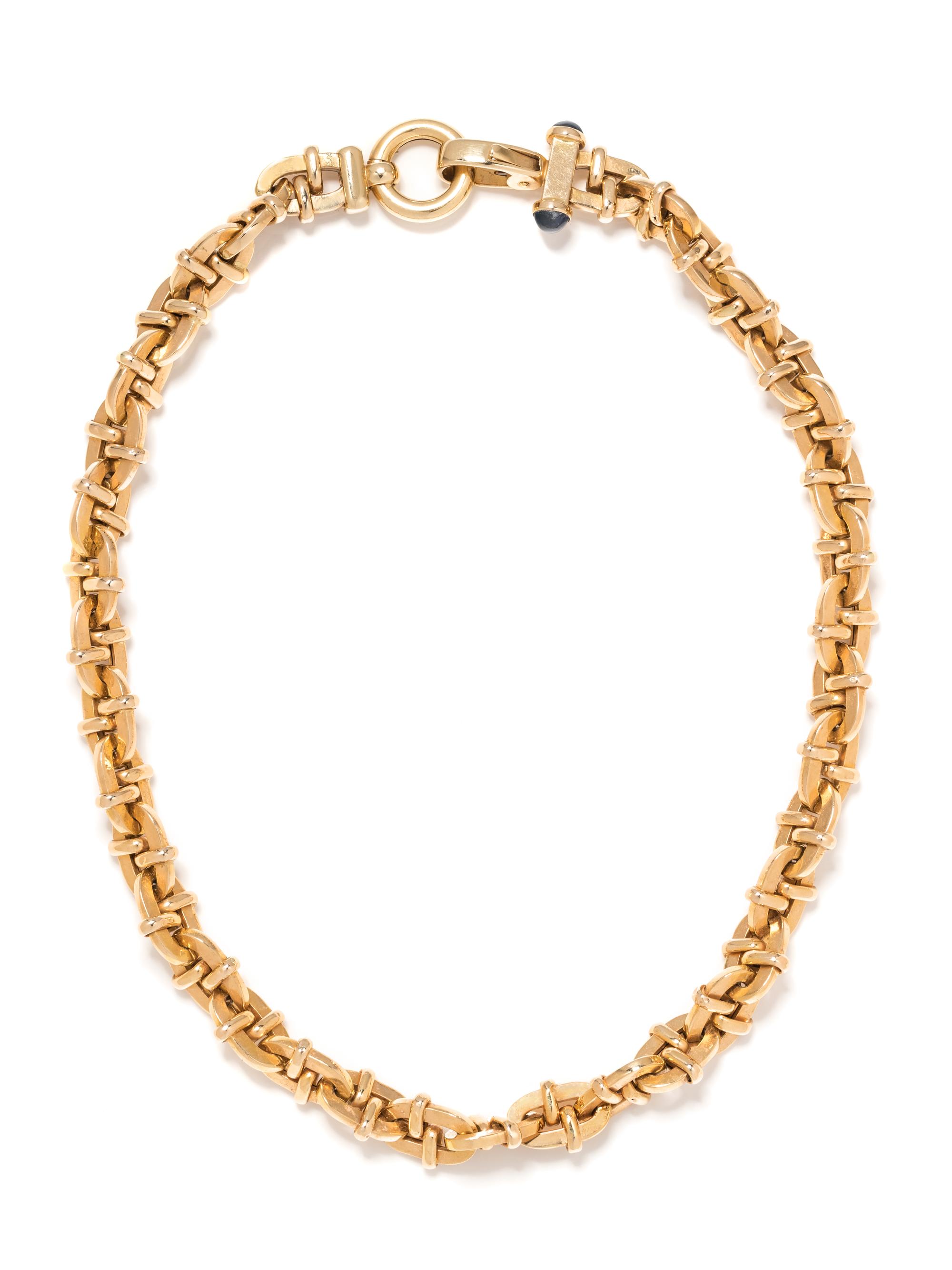 YELLOW GOLD NECKLACE
