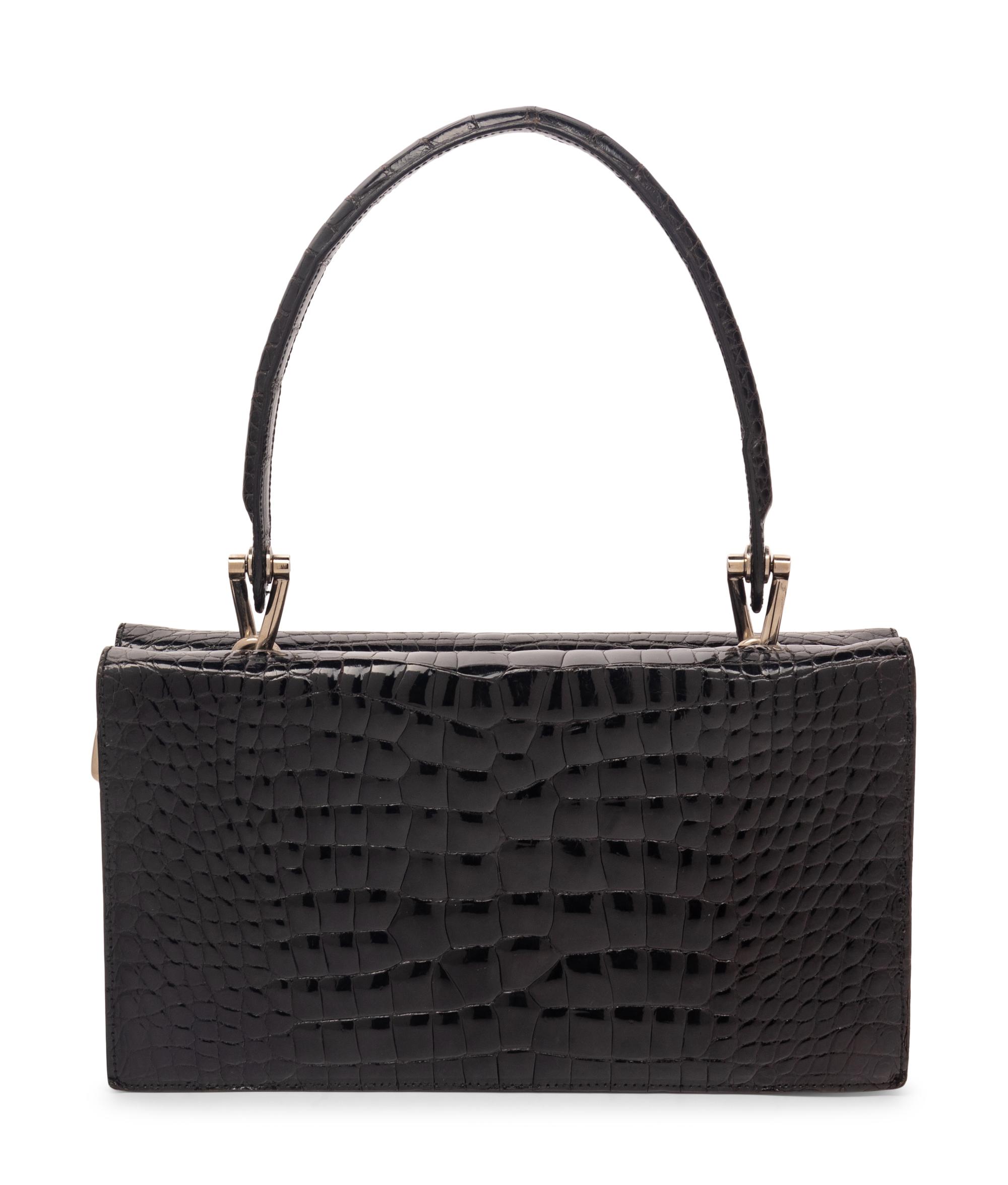 Gianfranco Ferré Crocodile Handbag
