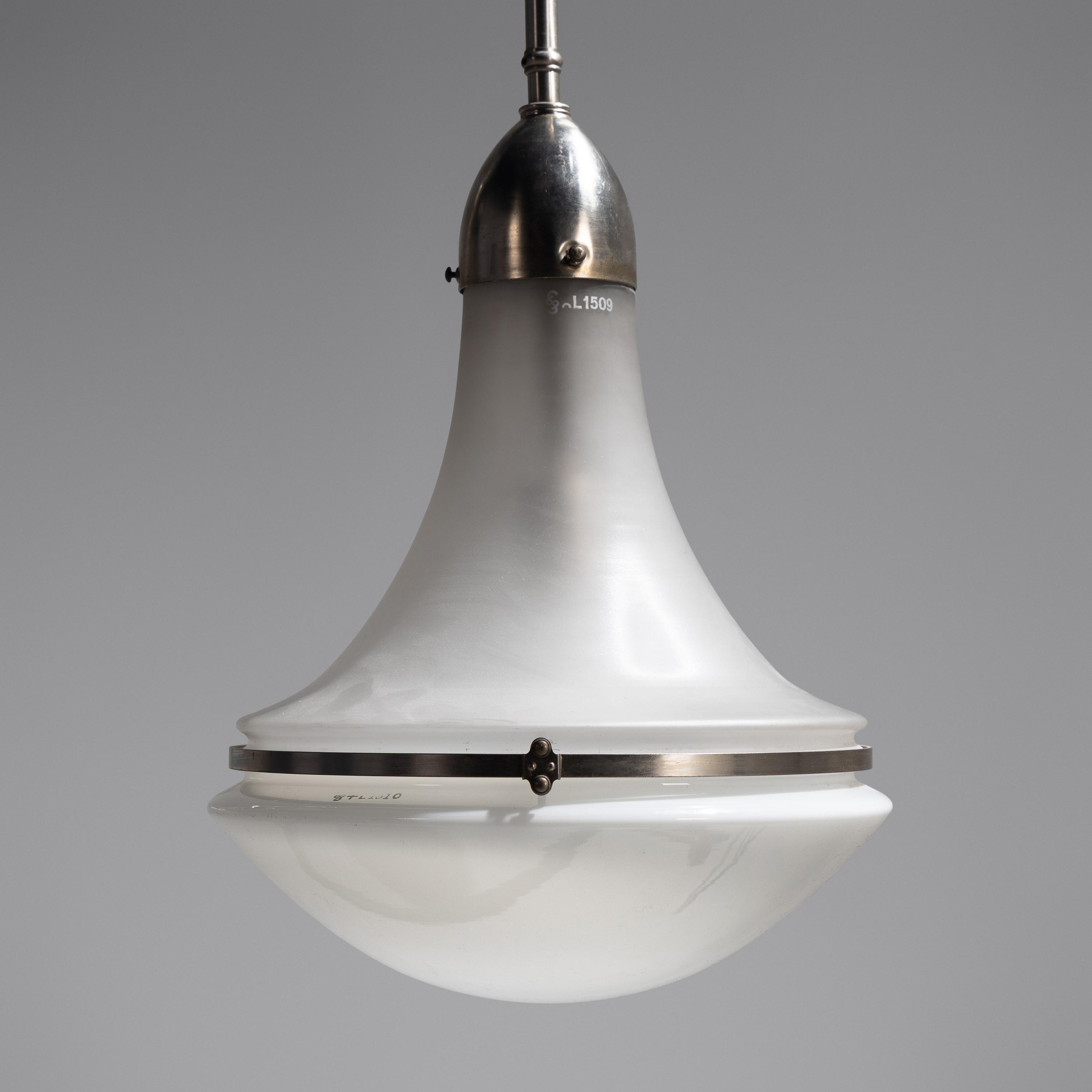 Peter Behrens (German, 1868–1940) — Three Luzette Pendant Lamps, c. 1910 for Siemens