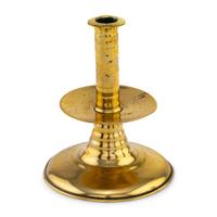 An English Brass Candlestick
