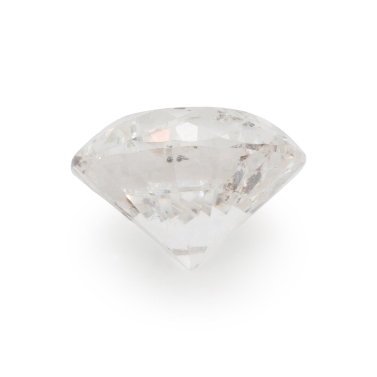 2.91 CARAT ROUND BRILLIANT CUT DIAMOND