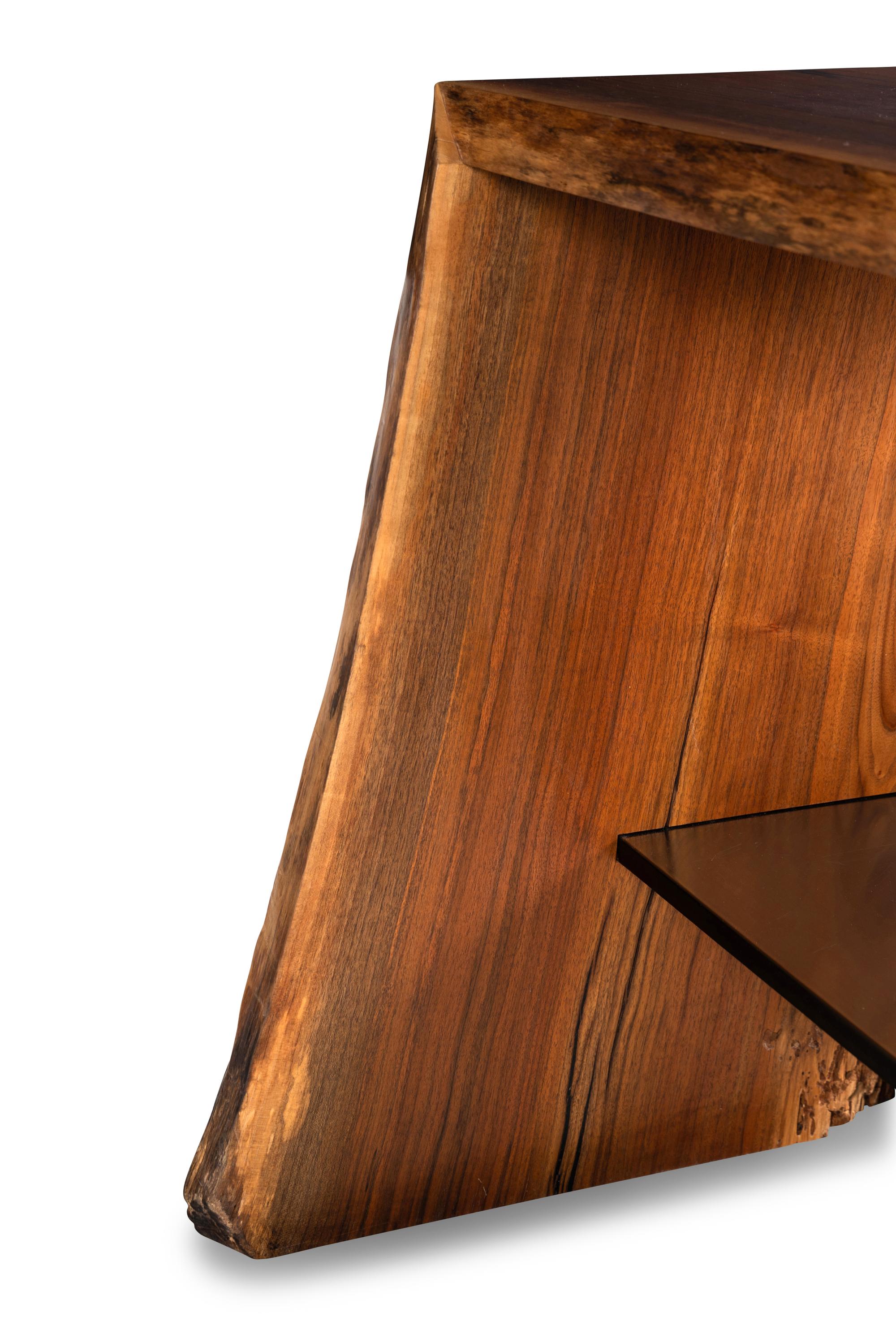 A John Houshmand Live Edge Walnut Long Table