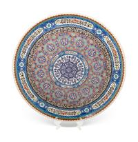 A Turkish Kutahya Pottery Charger