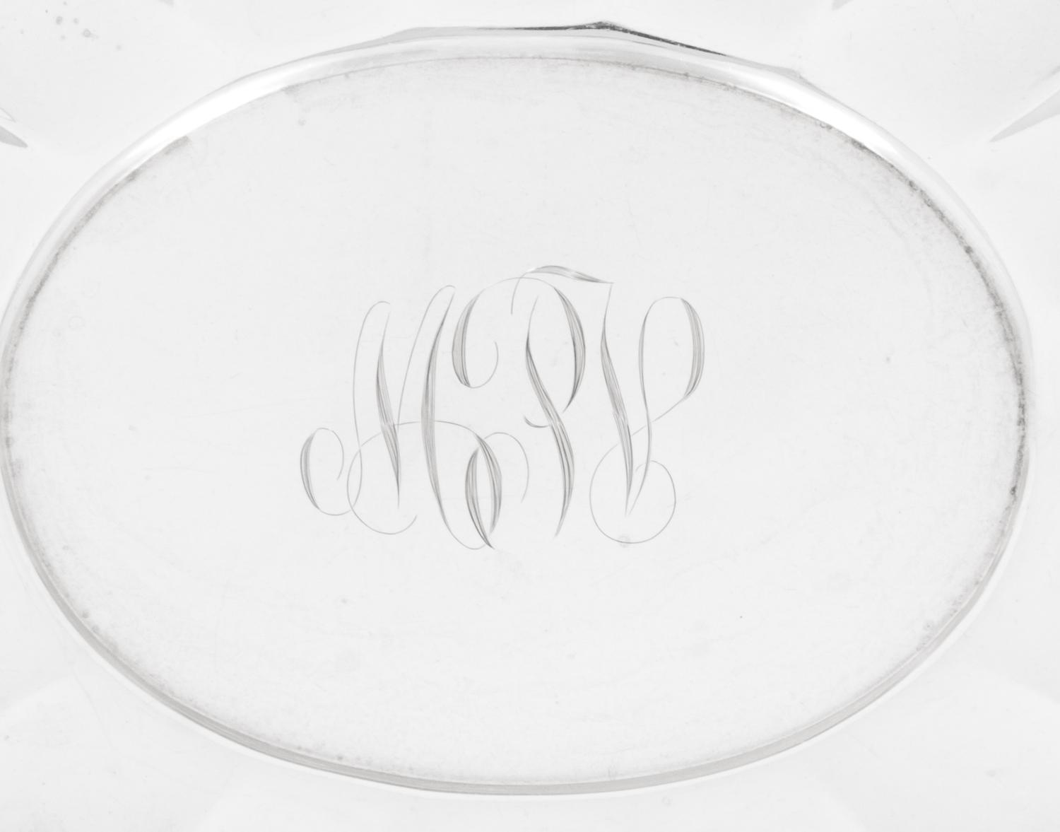 An American Silver Serving Dish