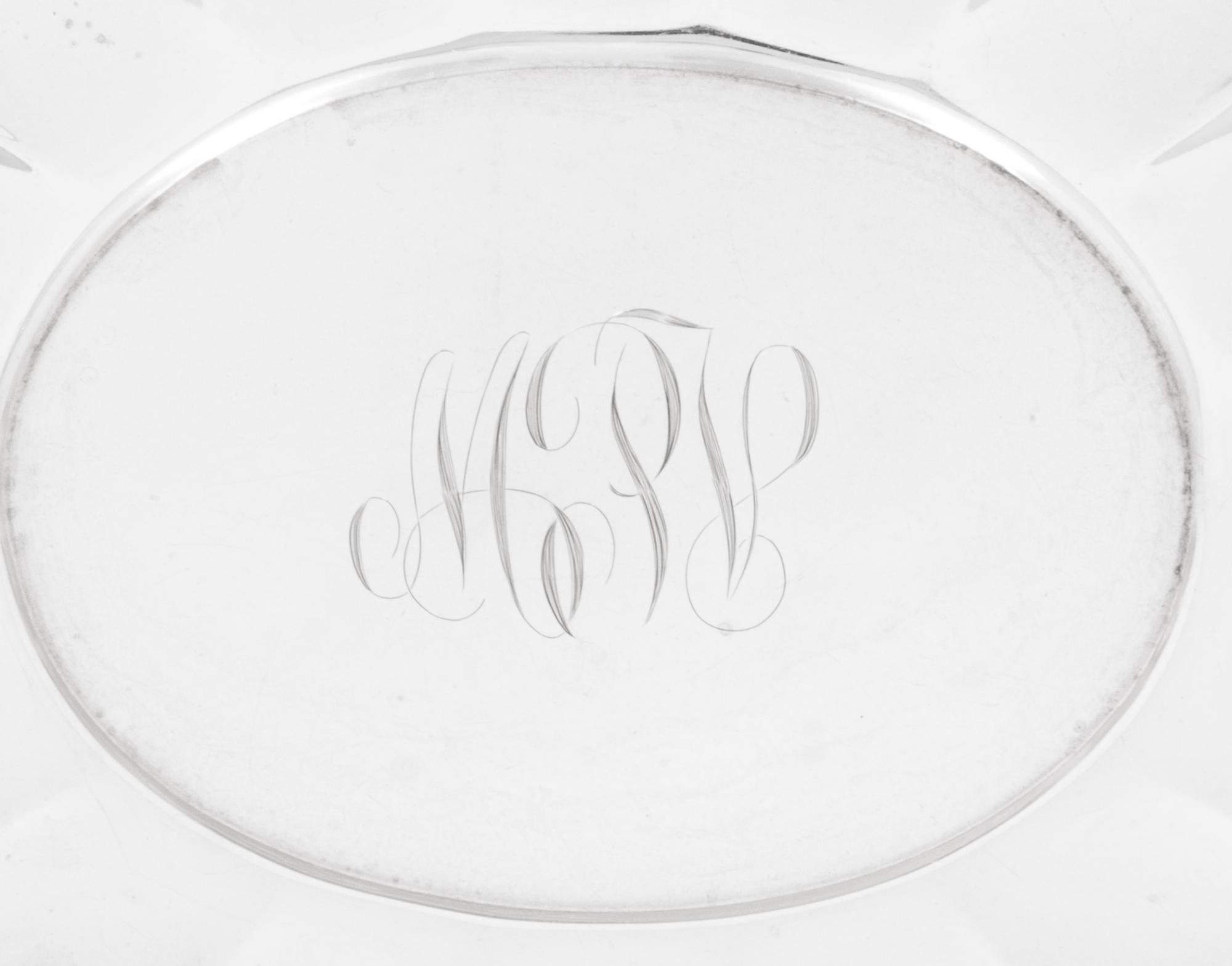 An American Silver Serving Dish