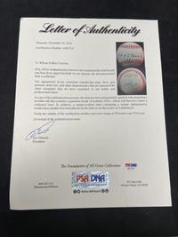 A Pete Rose and Edd J. Roush Single Signed Autograph Baseball (PSA and Beckett Authentication Services Letters of Authenticity)