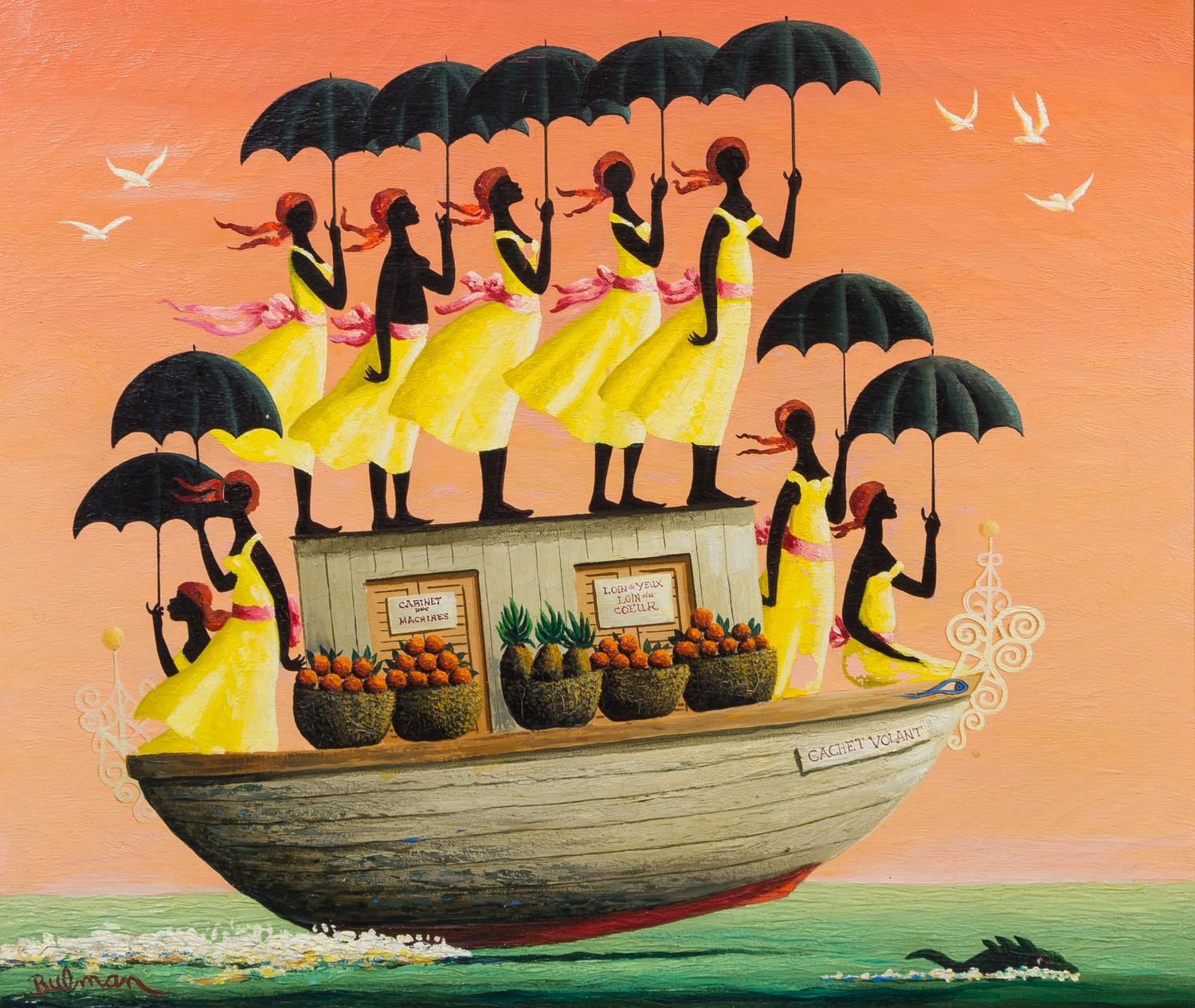 Orville Bulman, (American, 1904-1978), Au Soleil, 1963