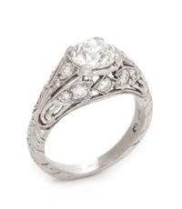 A Platinum and Diamond Ring, Whitehouse Brothers, 4.20 dwts.