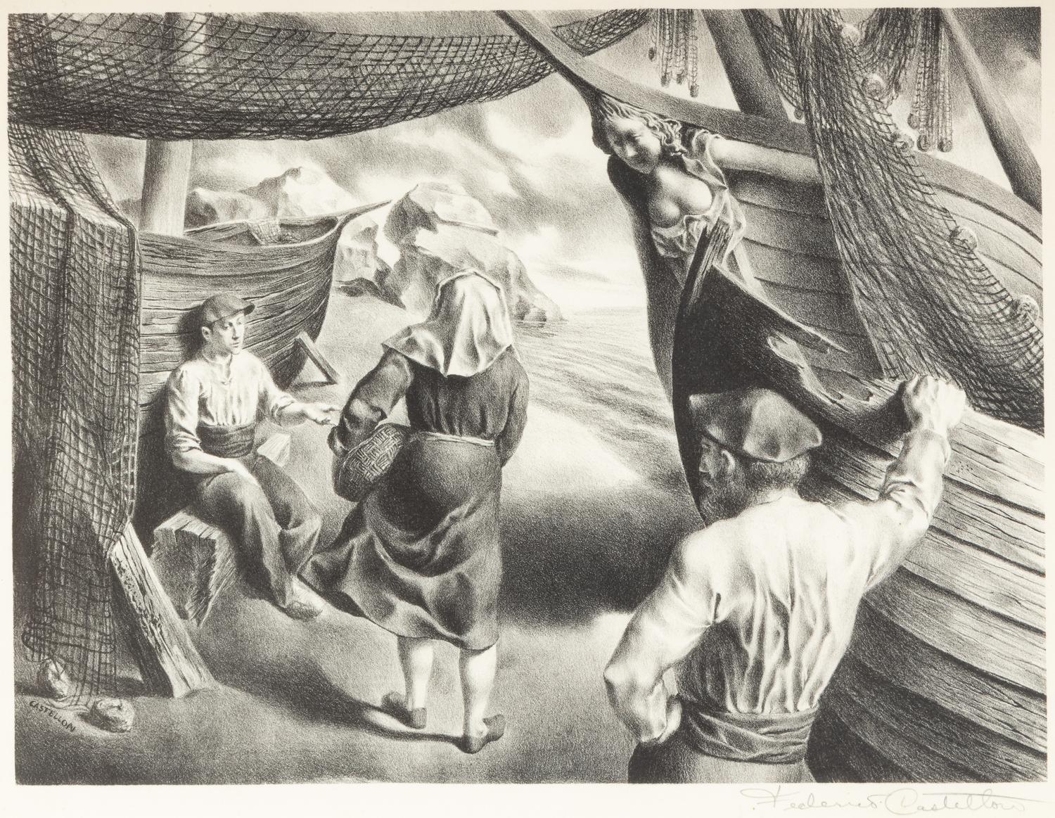 By the Ark , The Elders, and Poseidon’s Friend (three works)