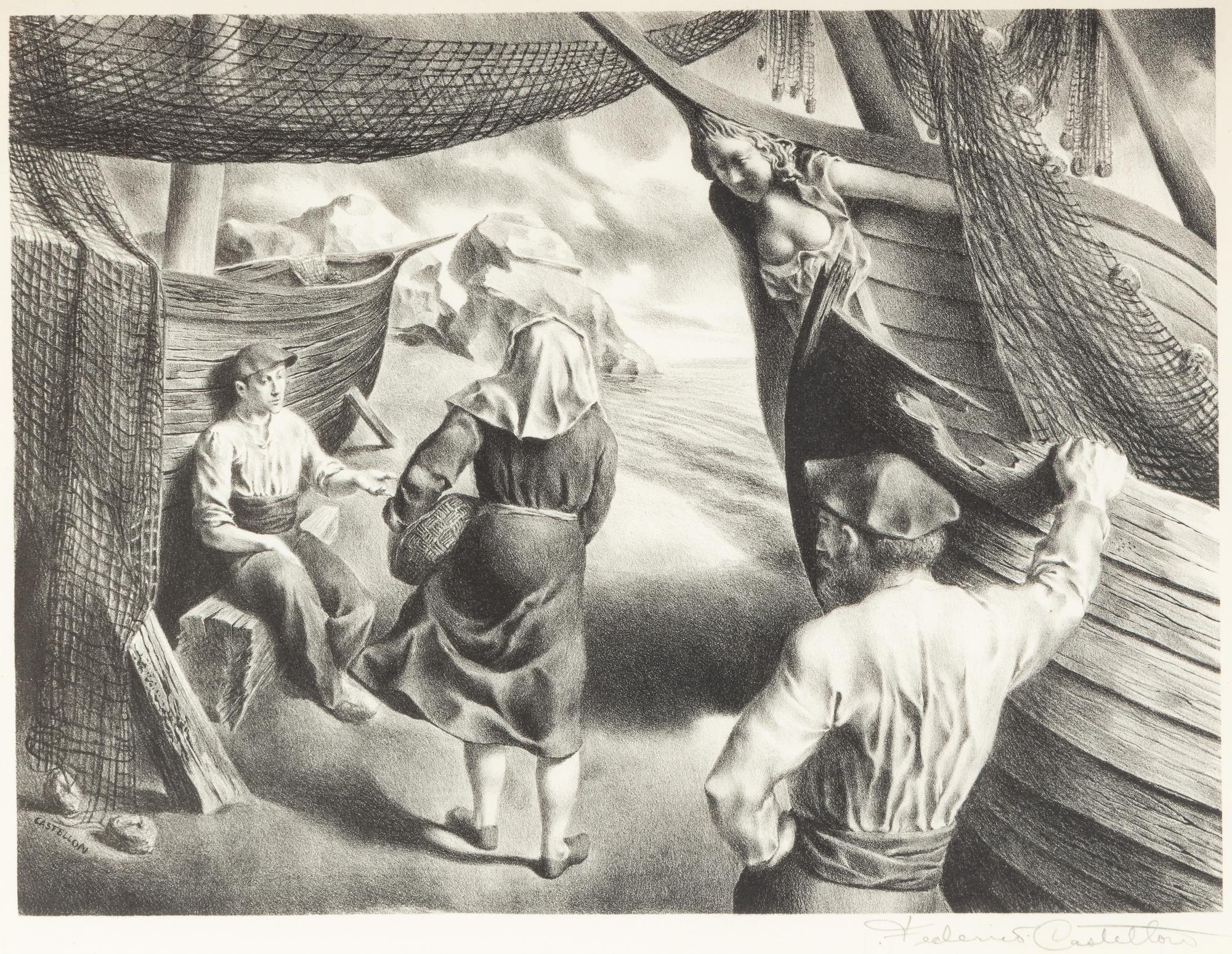 By the Ark , The Elders, and Poseidon’s Friend (three works)