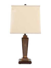 A French Shagreen Table Lamp