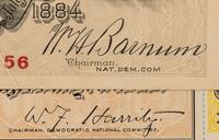 [AUTOGRAPHS]. Signatures of 19th-century American military and political figures.