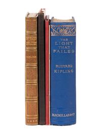 KIPLING, Rudyard (1865-1936). A group of 5 works, comprising:
