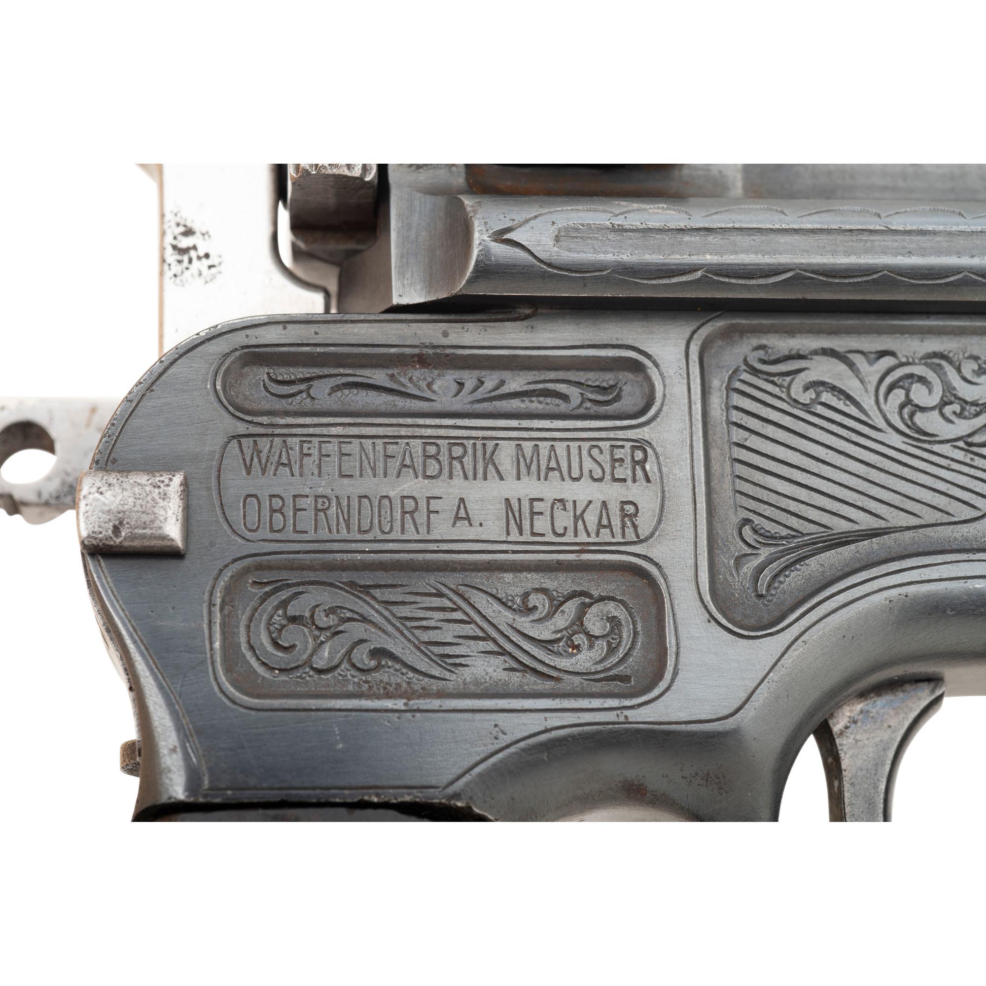 ** Engraved Mauser C96