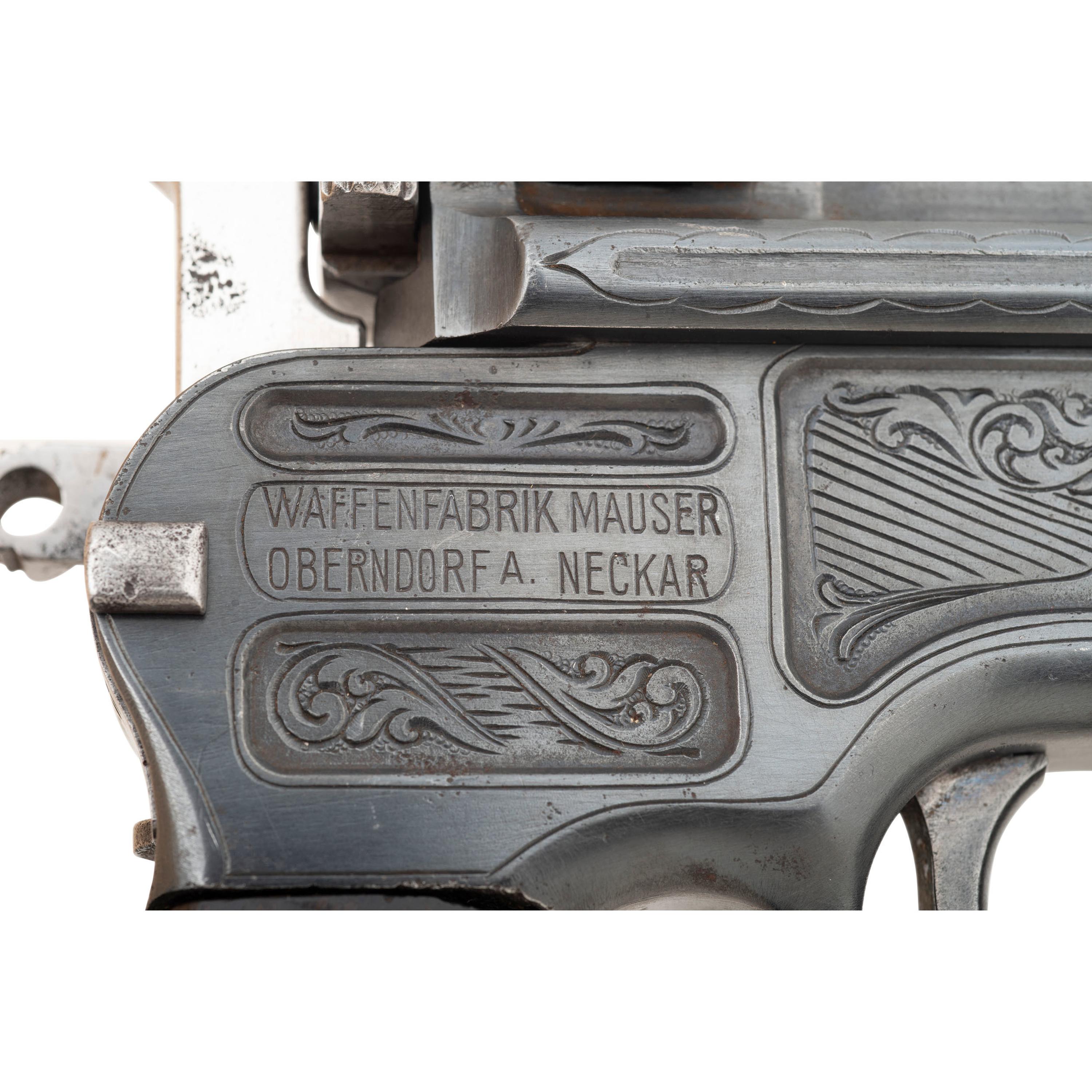 ** Engraved Mauser C96