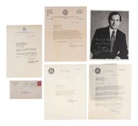 [CHICAGO]. A group of documents signed by Chicago mayors, including Joseph MEDILL, John WENTWORTH, James H. WOODWORTH, Anton J. CERMAK, William Hale THOMPSON, and the Mayors DALEY.