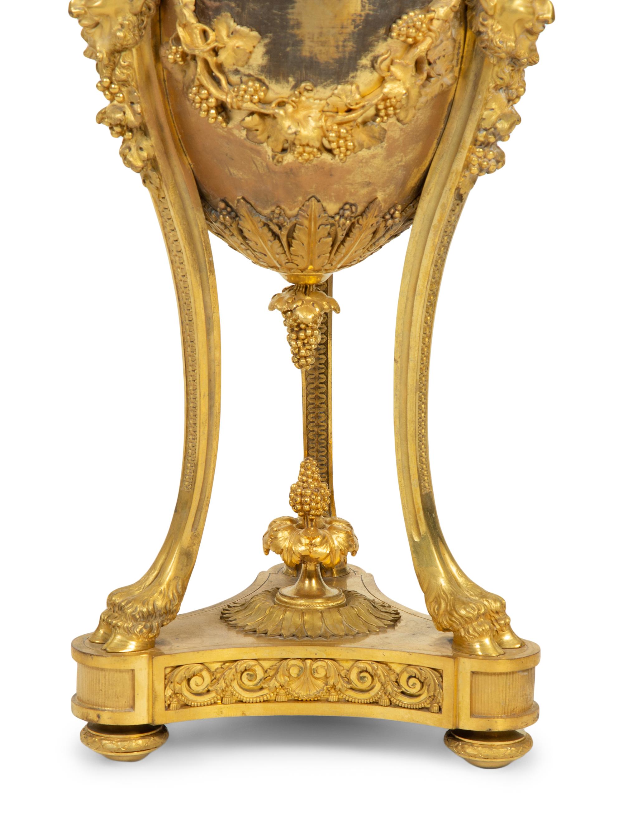 A Louis XVI Style Gilt Bronze Candelabrum by Henry Dasson — CIRCA 1885
