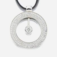 A diamond and white gold necklace Roberto Coin