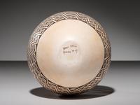 Fine Line Pottery Vase, Anasazi Revival
