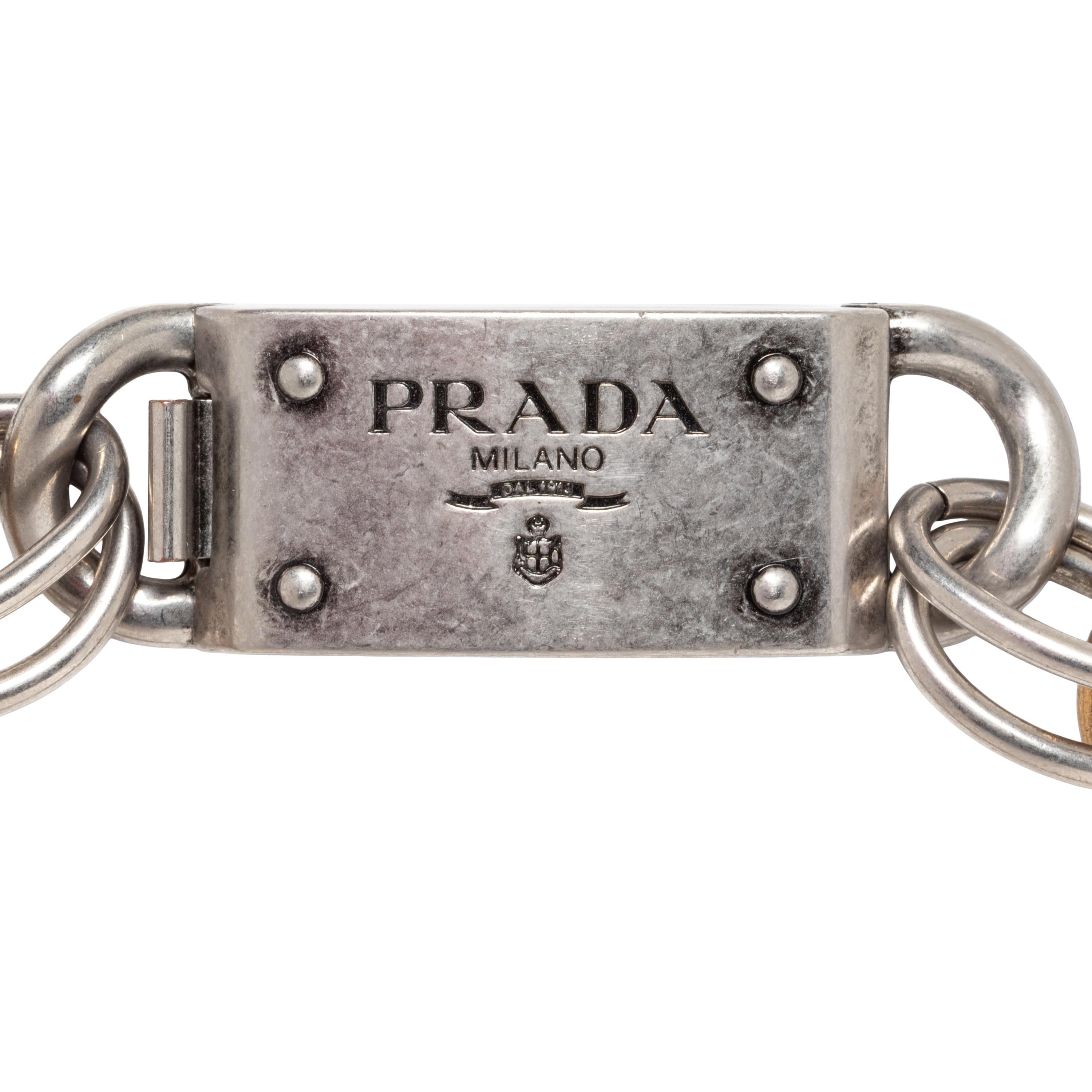 PRADA, TWO NECKLACES