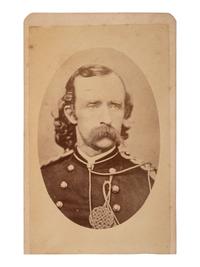 [CUSTER, George A. (1839-1876)]. CDV of Custer as Lieutenant Colonel. [Monroe, MI: Simon Wing, ca 1873].