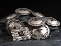 Navajo First Phase Ingot Concha Belt