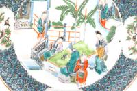 Four Chinese Porcelain Plates