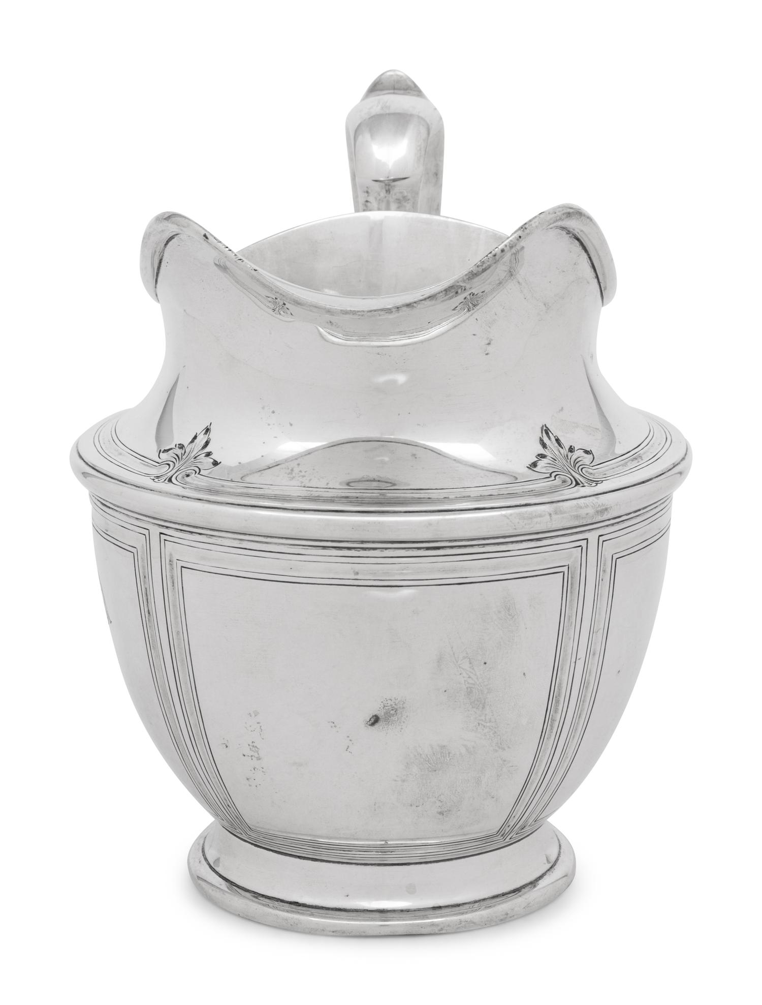 An American Silver Water Pitcher