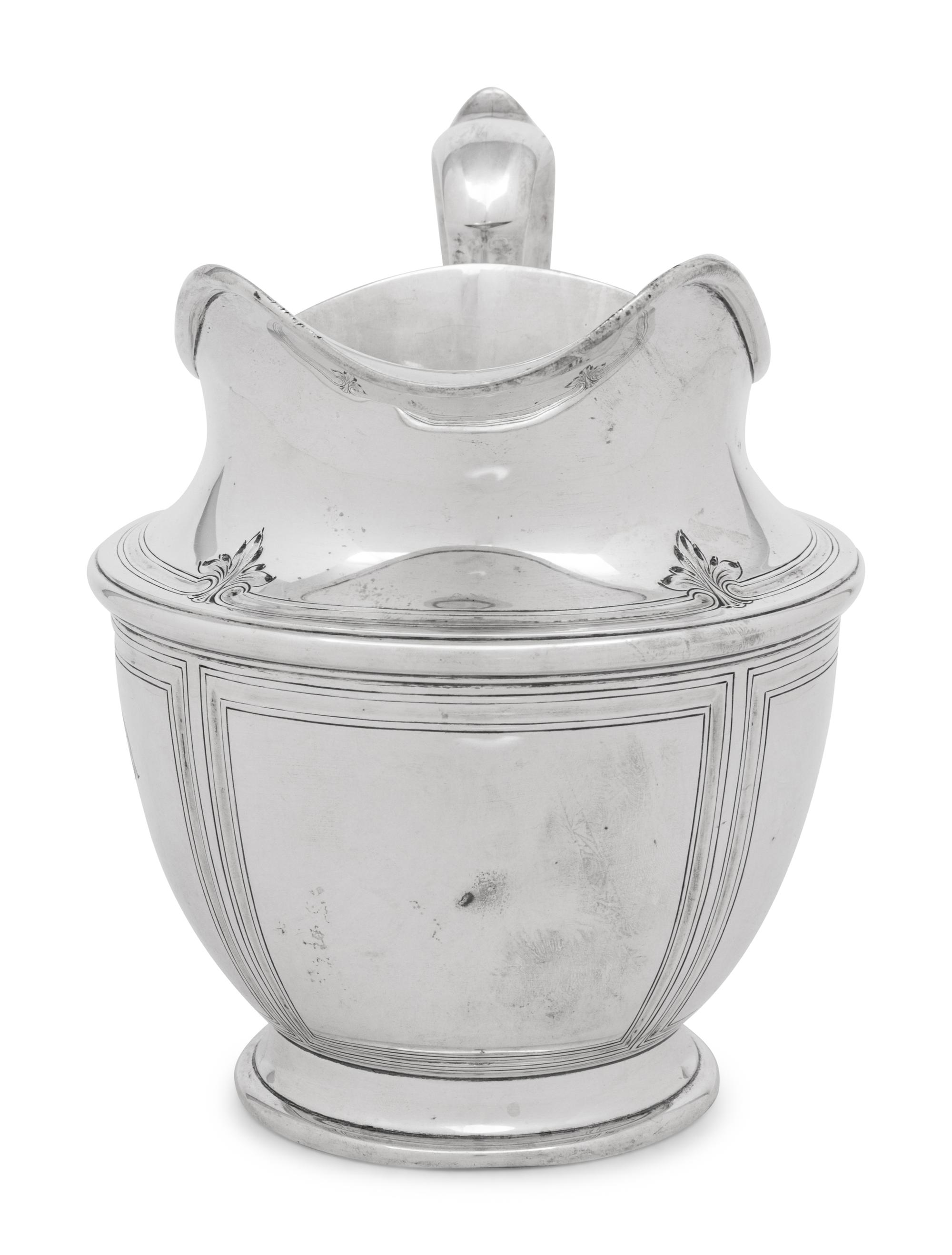 An American Silver Water Pitcher
