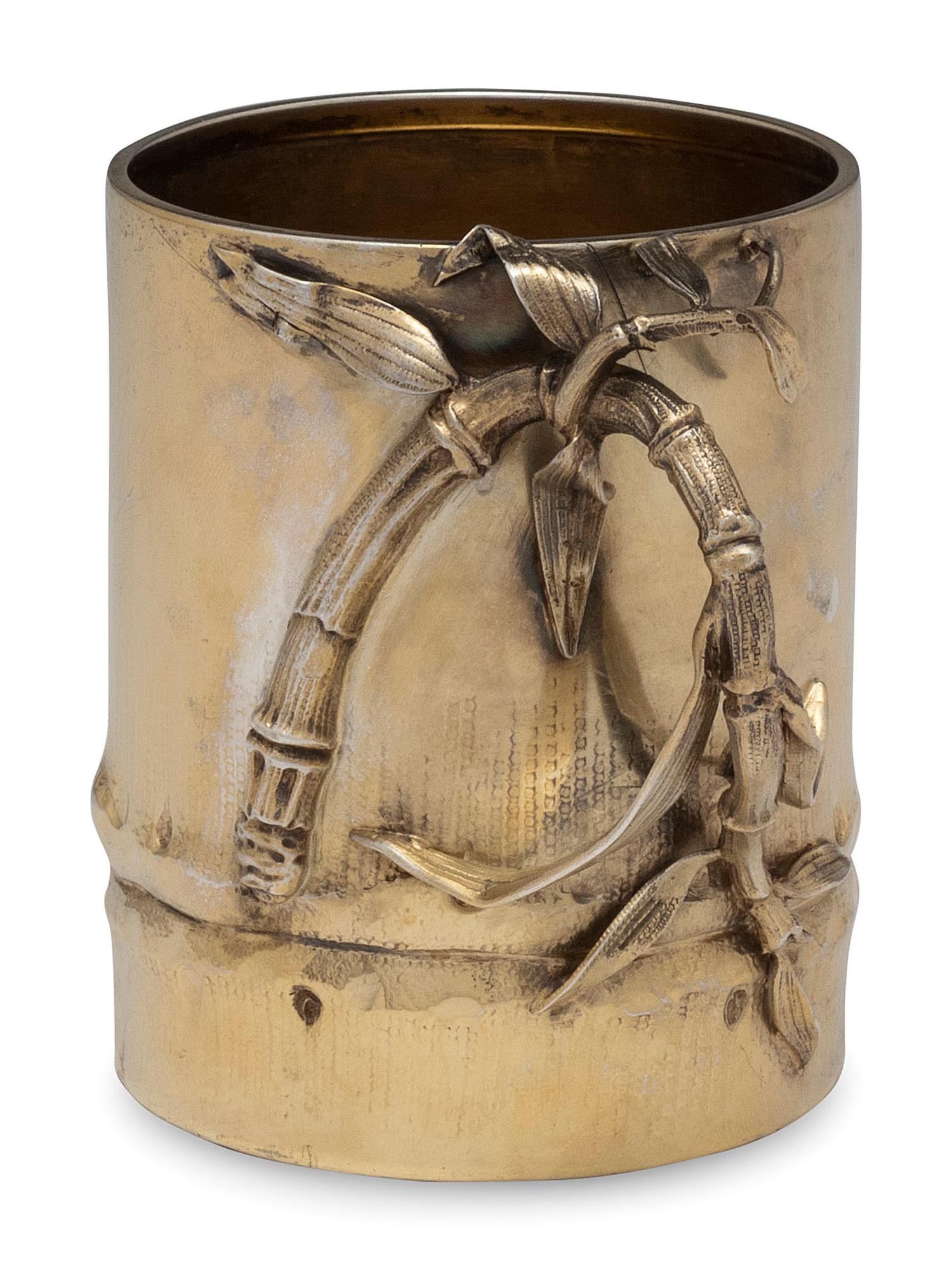An American Silver-Gilt Mug