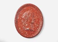 A Wedgwood Medallion of Emperor Tiberius, UK, circa 1800