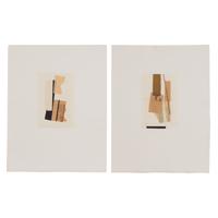 Untitled and Untitled (a pair of works), 1980